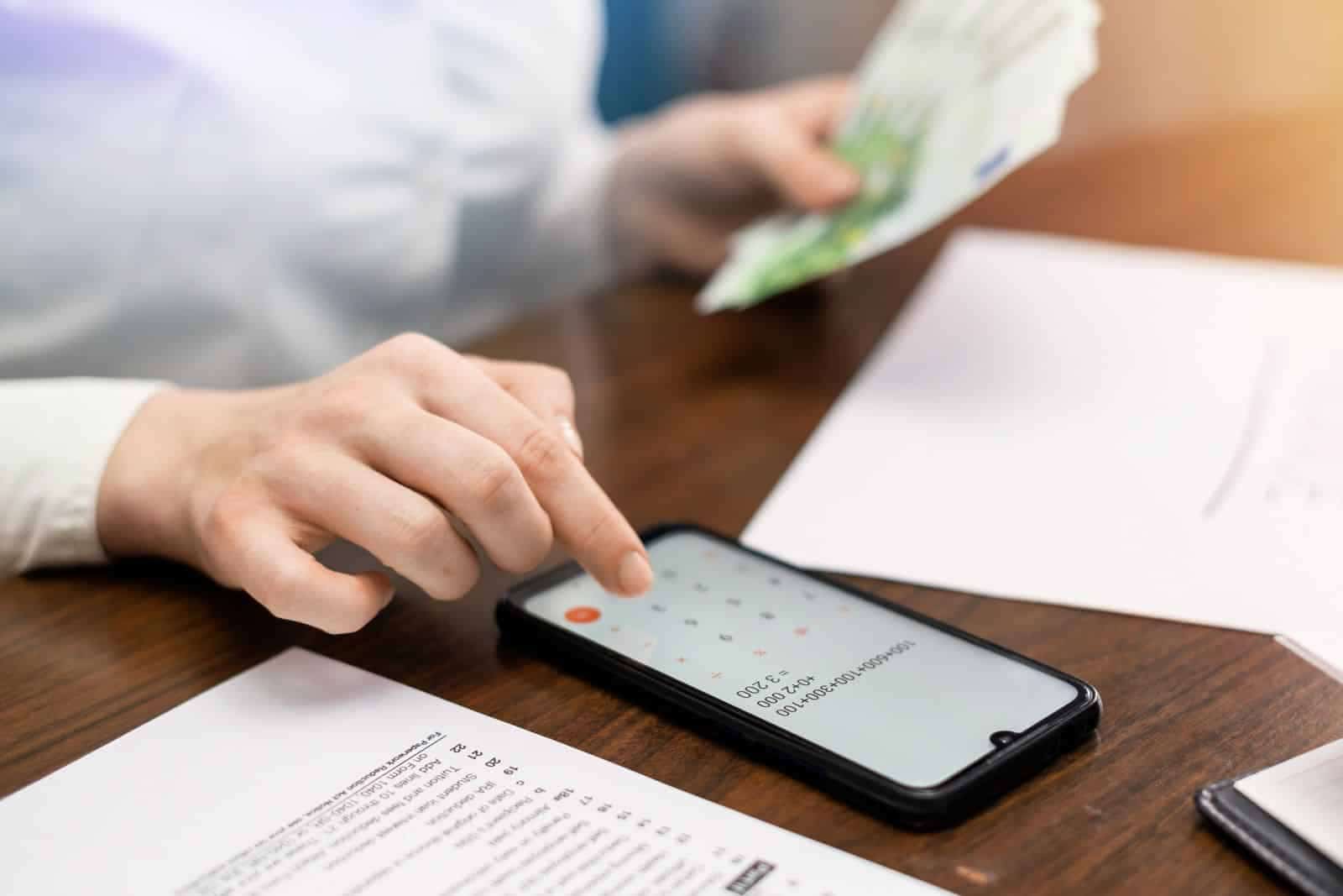 Foreign national investor reviewing bank statement and asset-based mortgage options for U.S. real estate financing