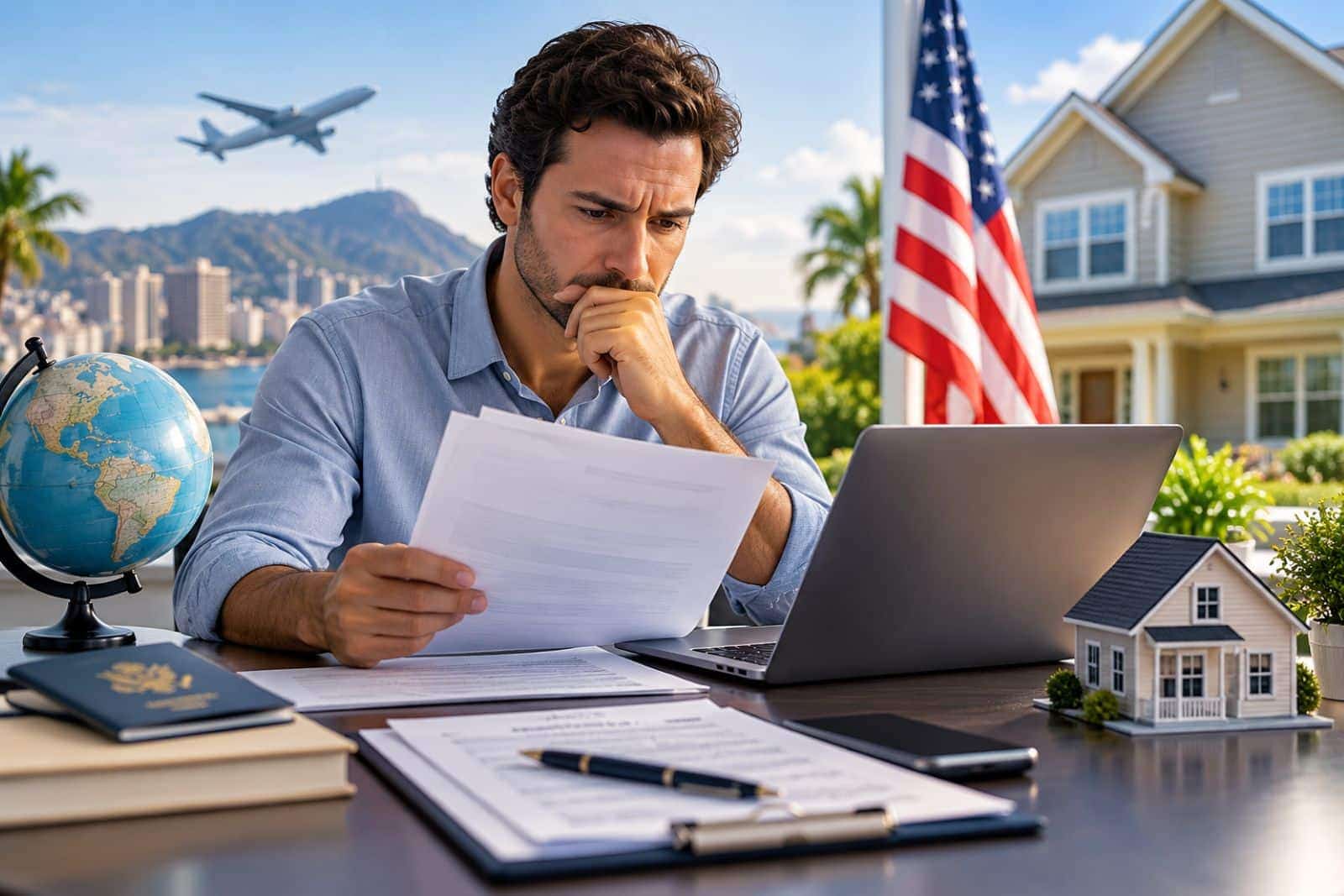 U.S. expat mortgage automated underwriting approval delayed by document verification and financial review.