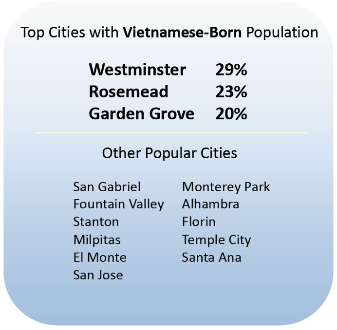 Top Cities VietnamesePopulation
