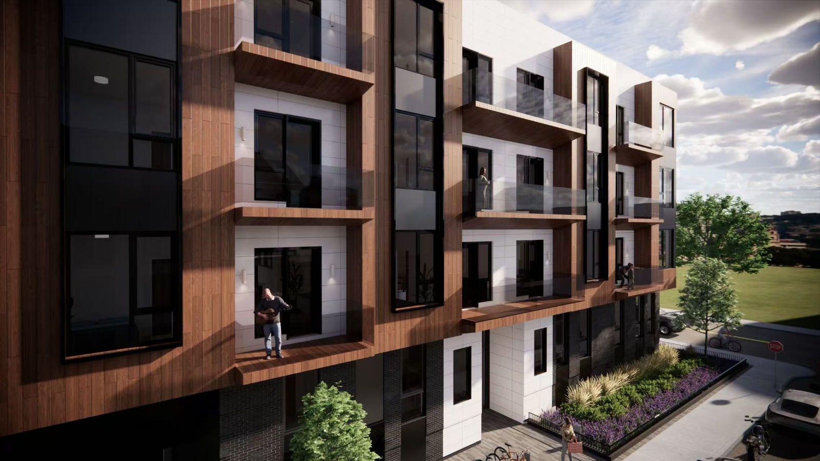Boston Condo Apartment 3d view