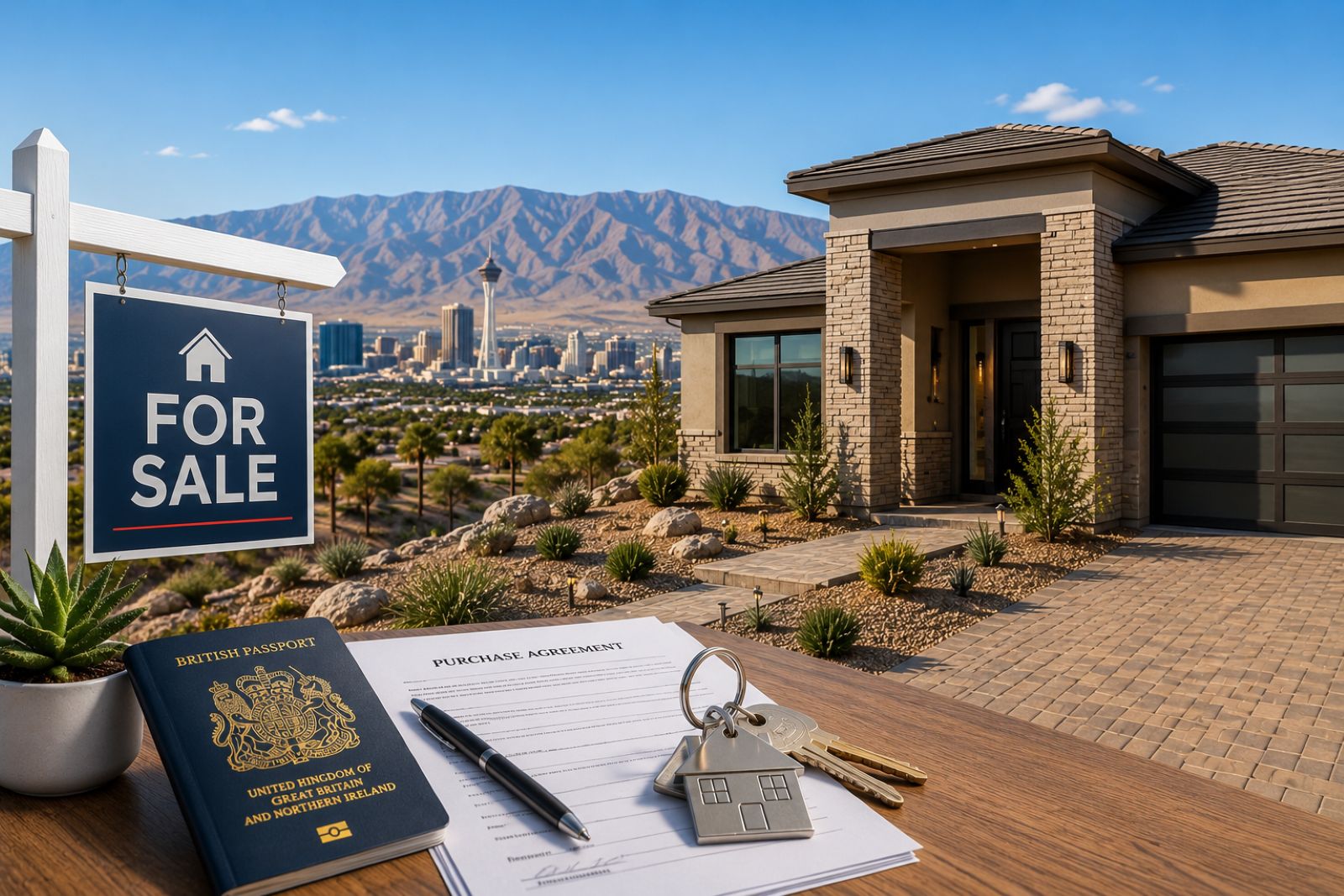 How to  Buy Property in Nevada from UK image